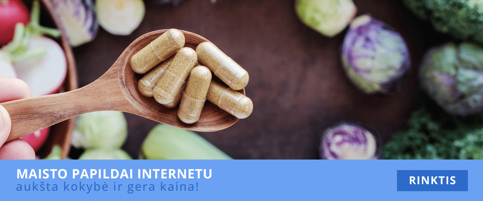 Maisto papildai ir užkandžiai sveikam gyvenimui